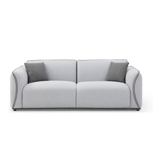 Grey Couch Upholstered Sofa, Modern Sofa for Living Room, Couch for