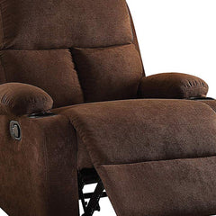 32inches X 37inches X 39inches Beige Linen Fabric Recliner