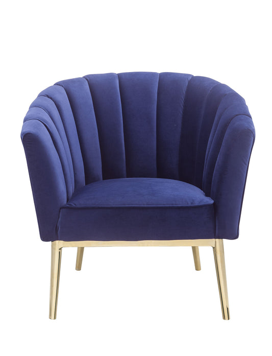 32inches X 31inches X 34inches Blue Accent Chair