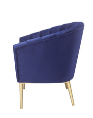 32inches X 31inches X 34inches Blue Accent Chair