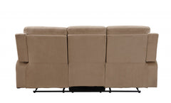 40inches Modern Beige Fabric Sofa