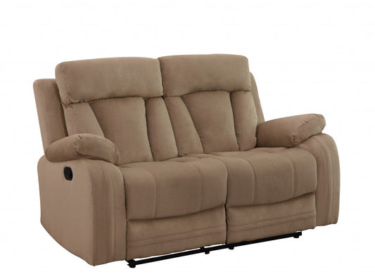 40inches Modern Beige Fabric Sofa