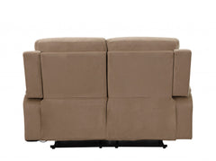 40inches Modern Beige Fabric Sofa