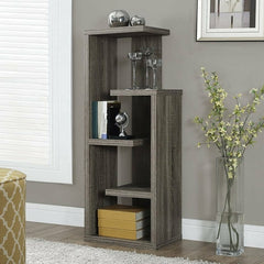 Dark Taupe Bookcase