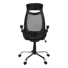 23.75inches x 28inches x 93.75inches Black Foam Metal  Office Chair