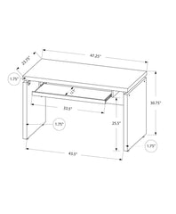 30.75inches Particle Board Computer Desk