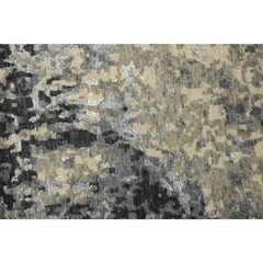 Hand Knotted Cut Pile Wool/ Viscose Rug, 10' x 14'