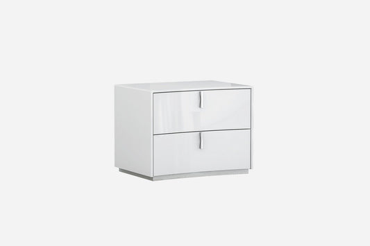 22inches X 18inches X 18inches White  Nightstand