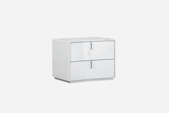 22inches X 18inches X 18inches White  Nightstand