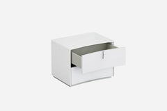 22inches X 18inches X 18inches White  Nightstand