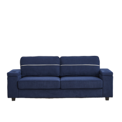 86.5 inch Sofa Couch- Deep Seat Sofa with two storage spaces, T-Pyce