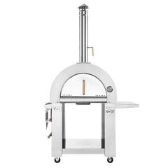 Empava PG05 Outdoor Wood Fired Pizza Oven With Side Table