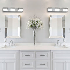 Bathroom Vanity Lighting 3-Light LED Vanity Lights Over Mirror Bath