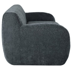 81.5" Minimalist Compression Sofa, Curved Design, 3-Seater Casual Sofa