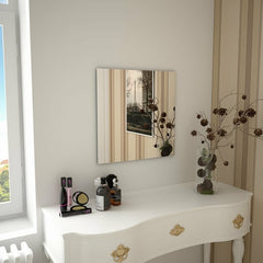 Wall Mirror 15.7"x15.7" Square Glass