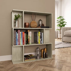 Book Cabinet/Room Divider White 31.5"x9.4"x37.8" Chipboard