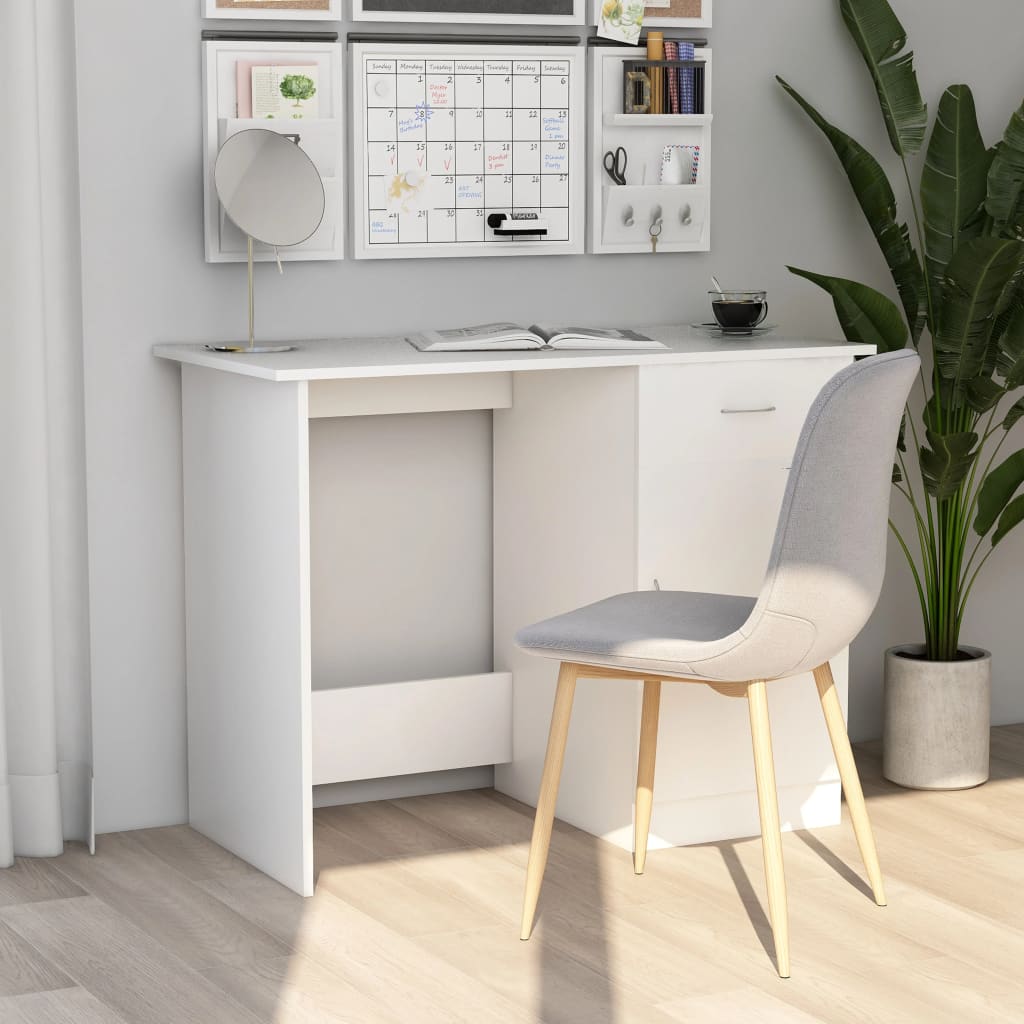 Desk White 39.4"x19.7"x29.9" Chipboard