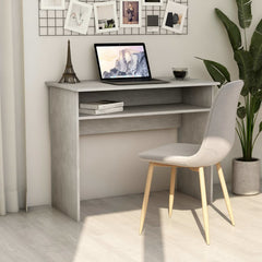 Desk White 35.4"x19.6"x29.1" Chipboard