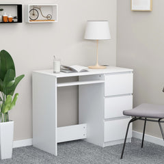 Desk White 35.4"x17.7"x29.9" Chipboard