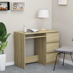 Desk White 35.4"x17.7"x29.9" Chipboard