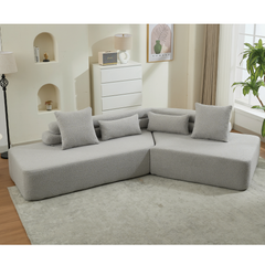 128"Minimalist Cloud Sectional Couch ,Modern Couches ,4-Seater ,No