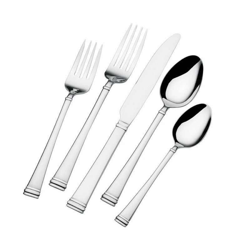 Pfaltzgraff 6749212 Silver Stainless Steel Classic Design Flatware Set