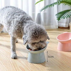 Pet Dog Cat Bowl with Raised Stand Pet Food Cat feeder Protect Cervical Vertebra cat food bowl for dogs Pet Products