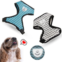 Cat Harness and Leash Set for Walking Small Dog Harness Reflective Strips Breathable Mesh Harness Vest For Puppy Kitten