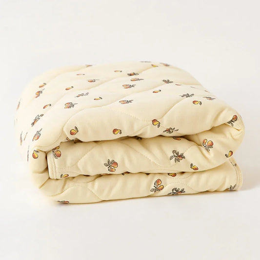 Four Seasons Baby Blanket Cute Print Newborn Summer Air Conditioner Blanket Cotton Warm Baby Quilt