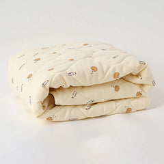 Four Seasons Baby Blanket Cute Print Newborn Summer Air Conditioner Blanket Cotton Warm Baby Quilt