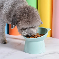 Pet Dog Cat Bowl with Raised Stand Pet Food Cat feeder Protect Cervical Vertebra cat food bowl for dogs Pet Products