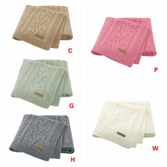 Newborn Baby Soft Warm Blankets Bedding Hollow Design Sleeping Swaddle Comfort Stroller Wrap Hot