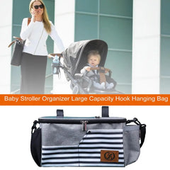 Baby Stroller Organizer Bottle Cup Holder Small Diaper Bags Maternity Nappy Bag Pouch Accessories For Portable Baby Carriage