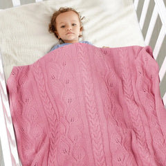 Newborn Baby Soft Warm Blankets Bedding Hollow Design Sleeping Swaddle Comfort Stroller Wrap Hot