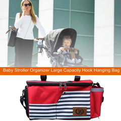 Baby Stroller Organizer Bottle Cup Holder Small Diaper Bags Maternity Nappy Bag Pouch Accessories For Portable Baby Carriage