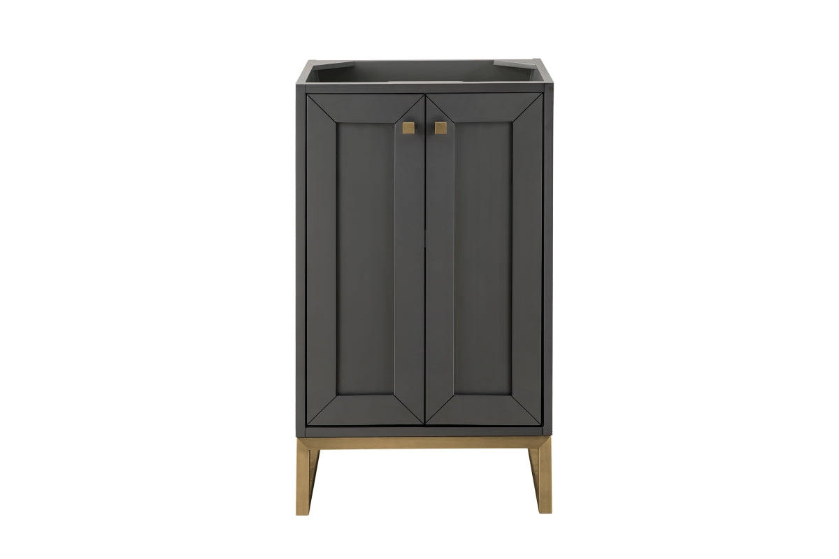 James Martin Furniture E303-V20-MG-RGD 20 in. Chianti Single Vanity Ca