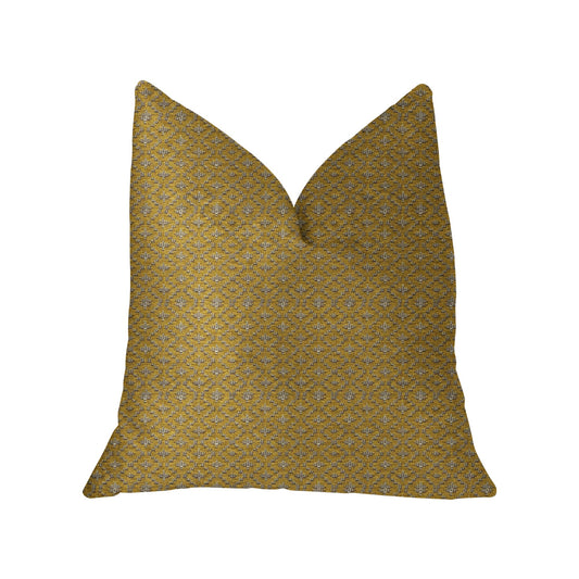 Goden Cleopatra Gold and Silver Luxury Throw Pillow