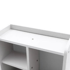 Modern Tall White Nightstand With 3 Drawers Side Stand Storage Cabinet Bedside Table Organizer Bedroom Furniture White