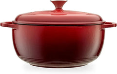 Enameled Cast Iron Round Dutch Oven, 6 Qt.,  Dutch Oven Cast Iron