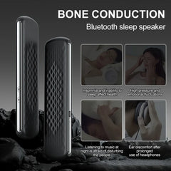 Under Pillow Bone Conduction Bluetooth Speaker Wireless Bluetooth Pocket Soundbar Music Box Built-In White Noise Improve Sleep