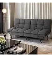 L Shaped Sofa with Ottoman Modern Sectional Living Room,Bedroom,Office,L Couch Brown