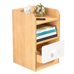 Nightstand Bedroom With Drawers Bedside Sofa Table With Storage Closet Chest Clothes Display Cabinet Furniture Living Room Table