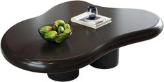 Cloud Coffee Table, Cute Irregular Indoor Tea Tables with 3 Legs, Easy Assembly, Coffee Table