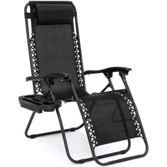 Zero Gravity Lounge Chairs Outdoor Adjustable Reclining Patio Chair Steel Mesh Folding Recliner