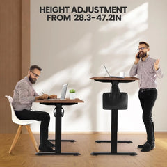 72 x 30 Inches Electric Standing Desk, Adjustable Height Stand Up Desk, Home Standing Workstation Computer Office Desk with