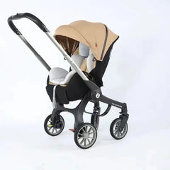 Baby Stroller Car Seat Newborn Lightweight Pram Cart Two-way With Easy Foldable 3 in 1