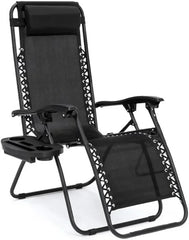 Zero Gravity Lounge Chairs Outdoor Adjustable Reclining Patio Chair Steel Mesh Folding Recliner