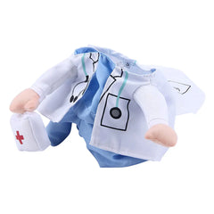 Pet Halloween Costume Funny Dog Cat Doctor Costume Pet Doctor Clothing Funny Cosplay Clothes Dress Apparel Outfit Uniform