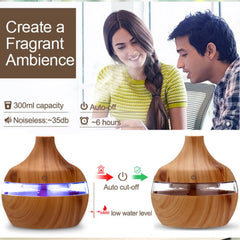 Aroma Essential Oil Diffuser LED Aromatherapy Humidifier Clearance - Enhance your space with this essential oil diffuser