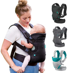 4 In 1 Multifunction Baby Carrier Front Facing Infant Sling Wrap Baby Kangaroo Bag Washable Lumbar Stool Baby Carrier Strap